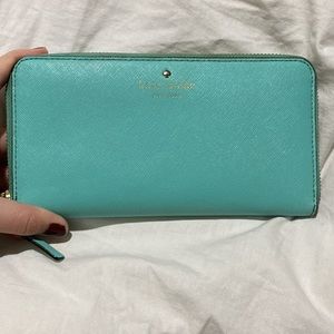 Blue Kate Spade Wallet